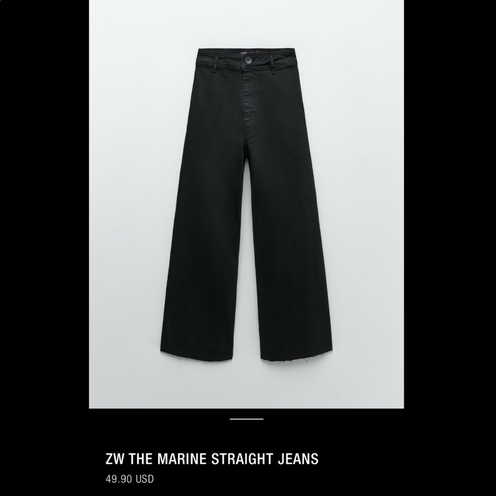 zara flare jeans